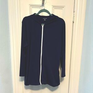 Lands End hoodie beach coverup